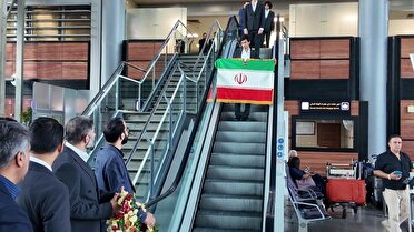 استقبال از دانش آموز زنجانی مدال آور المپیاد جهانی ریاضی