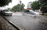 باران تابستانی در لارستان