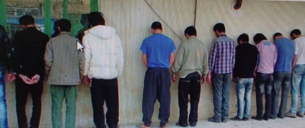 دستگیری ۱۰۴ نفر در قالب اجرای طرح آرامش در شهر