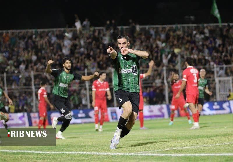 برد خانگی خیبر خرمآباد برابر پرسپولیس تهران برد خانگی خیبر خرمآباد برابر پرسپولیس تهران