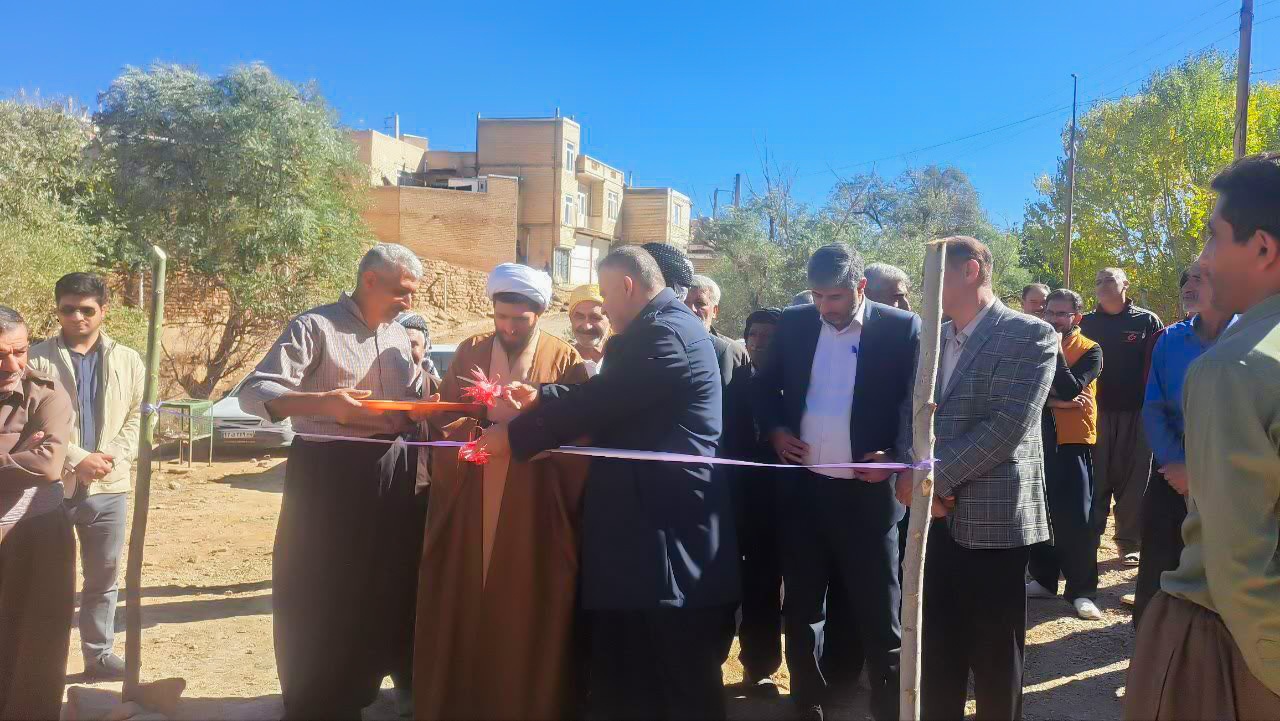 حل مشکل تأمین آب شرب روستای انگورد در شهرستان تکاب