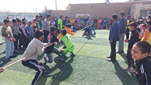 برگزاری جشنواره بازی‌های بومی  در روستای بنی‌تاک صالح‌آباد 