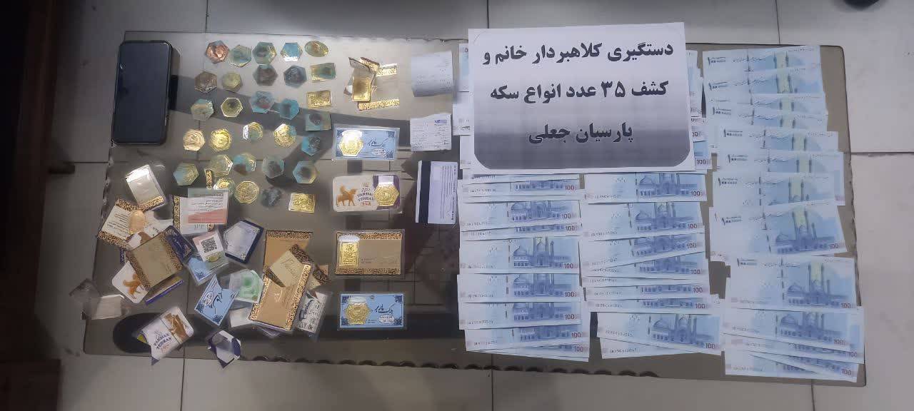 دستگیری کلاهبردار حرفهای سکههای تقلبی در شهرستان ری دستگیری کلاهبردار حرفهای سکههای تقلبی در شهرستان ری