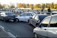یازده کشته و مصدوم در تصادف زنجیره‌ای
