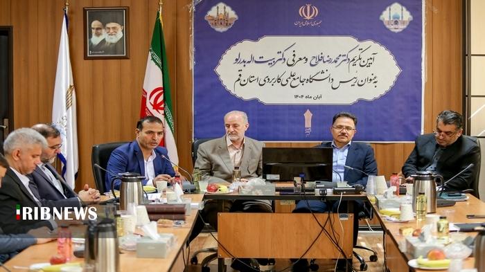 بدرلو سرپرست دانشگاه جامع علمی کاربردی استان قم شد بدرلو سرپرست دانشگاه جامع علمی کاربردی استان قم شد