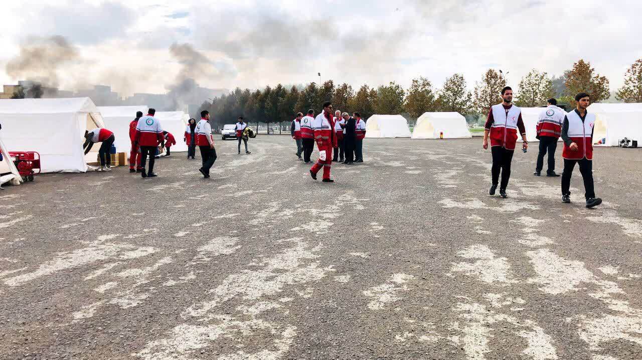 اجرای رزمایش اسکان اضطراری در خوی اجرای رزمایش اسکان اضطراری در خوی