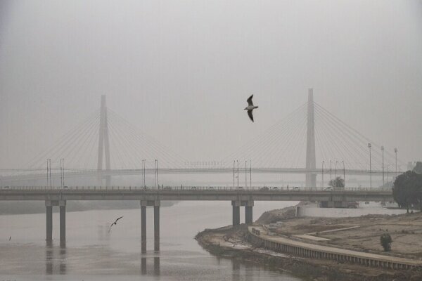 هویزه در وضعیت بنفش و خطرناک آلودگی هوا قرار دارد