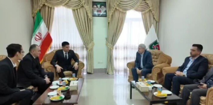 بازدید وزیر کشور ترکمنستان به پایانه مرزی باجگیران قوچان