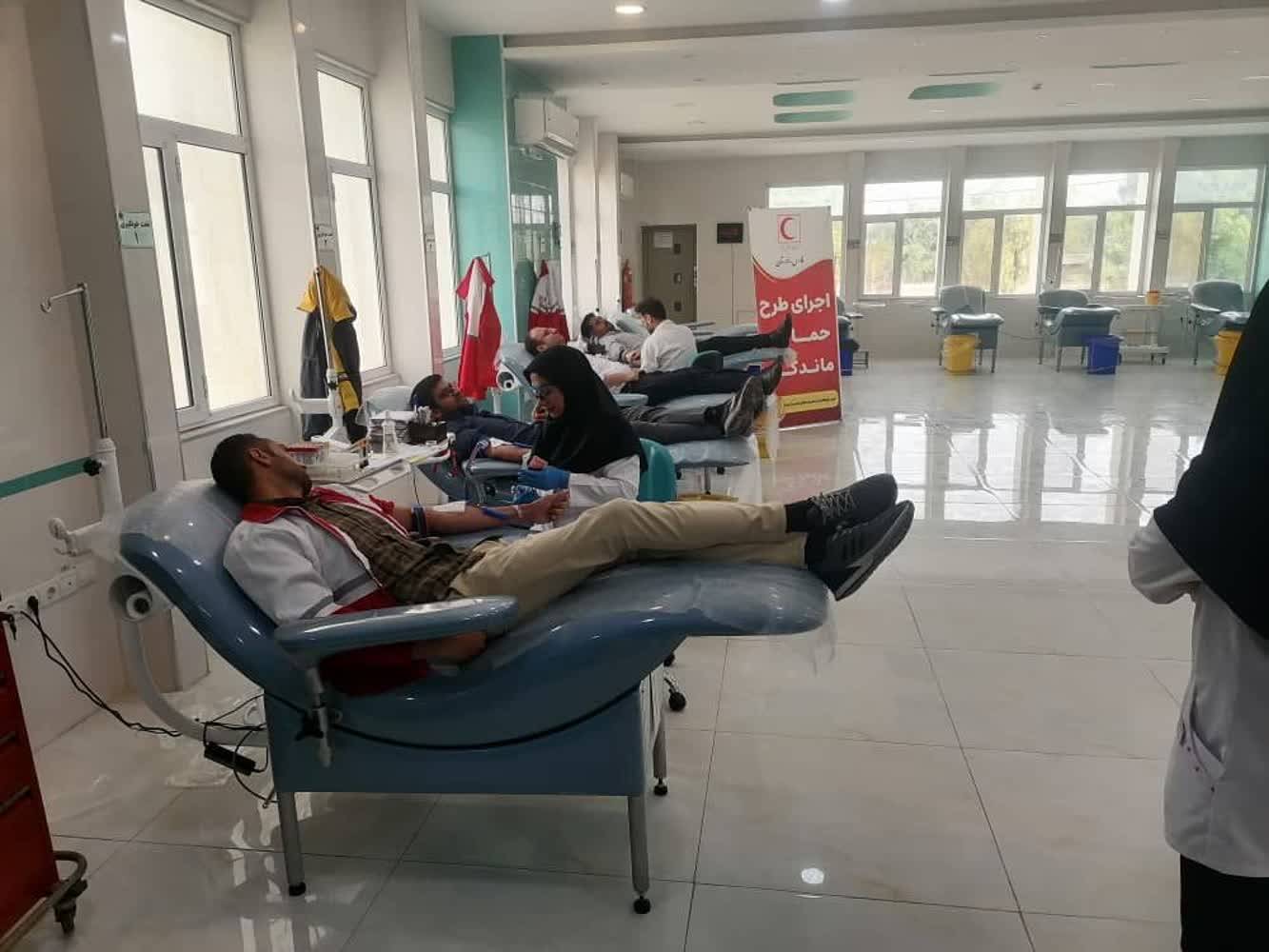 اهدای ۲۸ واحد خون در شهرستان لارستان