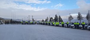 استقرار ۷۶ تیم عملیاتی پلیس در جاده‌های مواصلاتی خراسان شمالی