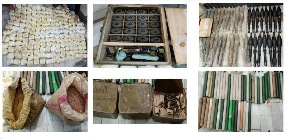 کشف و ضبط محموله ضد امنیتی گروهک‌های ضدانقلاب