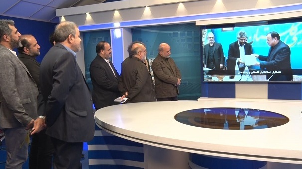 افتتاح طرح اچ‌ دی‌ سازی استودیو پخش خبر صدا و سیمای استان گلستان