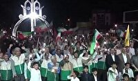 مردم سیستان و بلوچستان با اقتدار در میدان