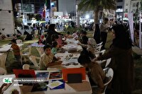 برپایی ایستگاه فرهنگی از خاک تا افلاک کودکان بوشهری