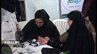 موکب جامعه سلامت قم در تجمعات شبانه