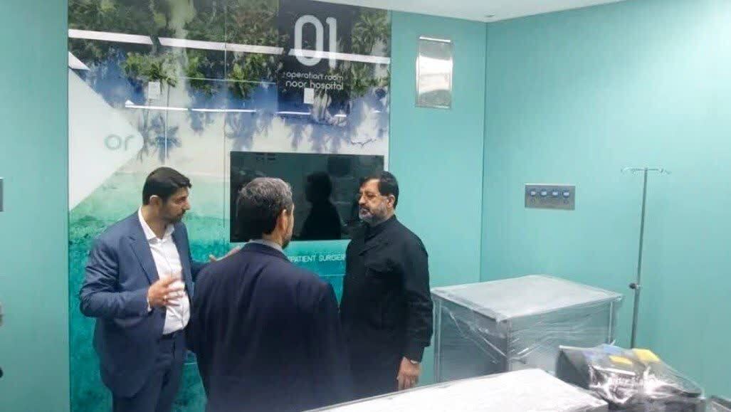ظرفیت توریسم سلامت بیمارستان نور قم بینظیر است ظرفیت توریسم سلامت بیمارستان نور قم بینظیر است