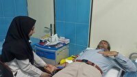اهدای خون ۱۵۰ نفر در باخرز