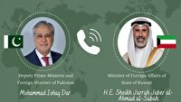 تاکید وزرای خارجه کویت و پاکستان بر دیپلماسی برای صلح در منطقه