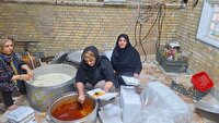اطعام غدیر در گچساران  به همت خیران