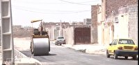 زیرسازی وآسفالت معابر شهر زاهدان