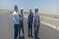 پیشرفت ۹۹ درصدی طرح تقاطع ورودی شهر گناوه