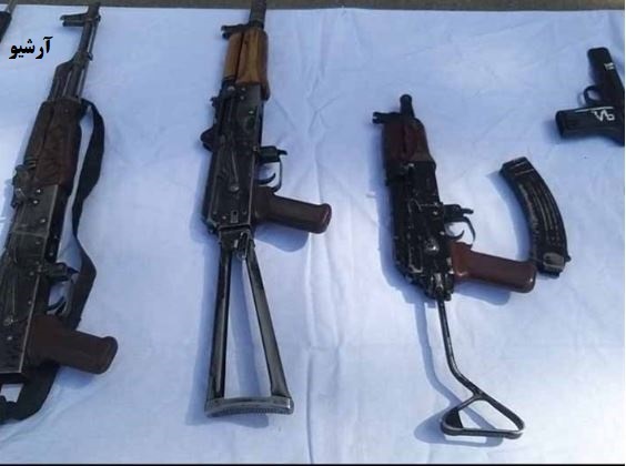 ۱۲ قبضه سلاح جنگی در مرز زابل کشف شد ۱۲ قبضه سلاح جنگی در مرز زابل کشف شد
