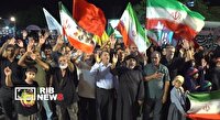 میدان داری ساکنان کیش در صد و بیست و دومین شب حماسه خیابان
