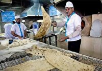 نانوایان فیروزه، داوطلب پخت ۱۵ هزارقرص نان رایگان برای زائران