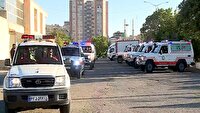اعزام اکیپ های جمعیت هلال احمر آذربایجان شرقی به مراسم بدرقه قائد شهید امت اسلامی