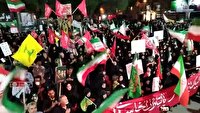 میدان داری جان فدایان لرستانی در ایستگاه ۱۲۳ سنگر خیابان