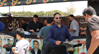 خدمت به زائران رهبر شهید در موکب های پذیرایی و استقبال شهرستان قدس