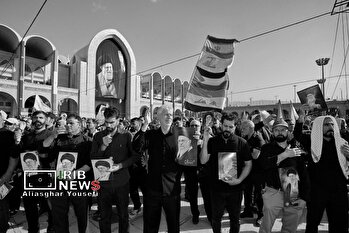 مراسم وداع با رهبر شهید انقلاب در مصلای تهران _ ۱۰