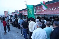 عطر اربعین در جاده‌های قزوین پیچید
