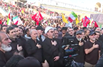 وداع ورزشی‌ها با امام شهید