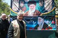 خدمات‌رسانی موکب سازمان سما به زائران تشییع امام شهید