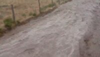 جاری شدن سیل در یامچی آذربایجان شرقی