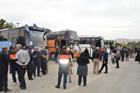 اعزام زائران خراسان شمالی به مشهد مقدس برای بدرقه مجاهد شهید ایران