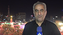 مراسم تشییع قائد شهید در عتبات عالیات