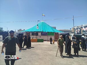 پرچم خدمت کرمانی‌ها در مشهد برافراشته است