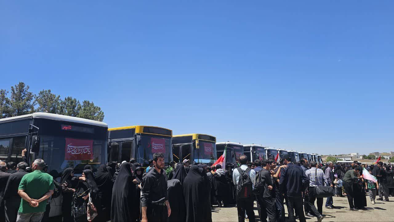 اعزام ۳ هزار و ۲۷۲ زائر از تربت حیدریه به مشهد اعزام ۳ هزار و ۲۷۲ زائر از تربت حیدریه به مشهد