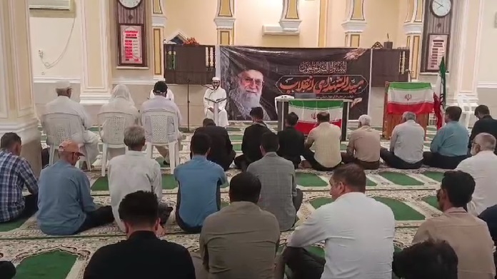 عزاداری اهل سنت هرمزگان برای قائد شهید امت اسلامی