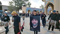 بزرگداشت اولین سالگرد شهادت شهید حاج حسن قنبری در بردسکن