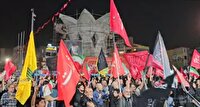 طنین فریاد ایستادگی در برابر ظلم در ۱۳۲ شب قرار مردمی شهرستان قدس