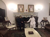 تقدیم پیام تسلیت درپی درگذشت امیر سابق قطر به سفیر قطر