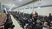 پخت و توزیع بیش از ۴ هزار غذای نذری در شهر ایزدخواست