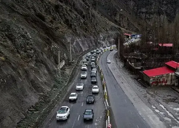 چالوس و تهران شمال از ساعت ۱۶ یک طرفه می‌شود