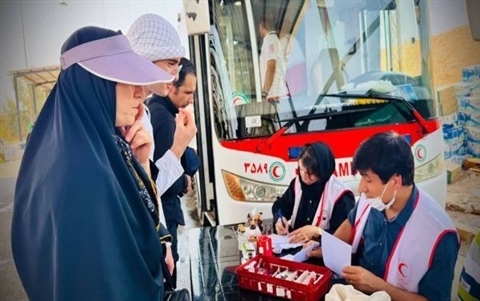 استقرار بیش از چهار هزار نیروی درمانی هلال احمر در عملیات سلامت اربعین استقرار بیش از چهار هزار نیروی درمانی هلال احمر در عملیات سلامت اربعین