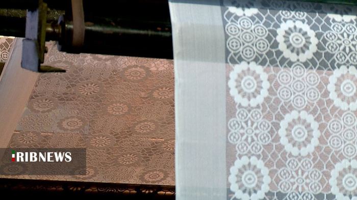 خط تولید پرده